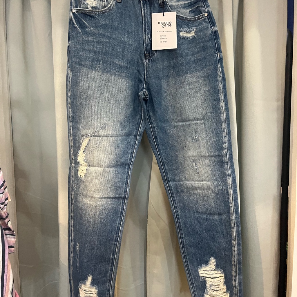 Ingeno Women High Rise Blue Jeans